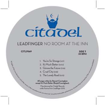 LP Leadfinger: No Room At The Inn