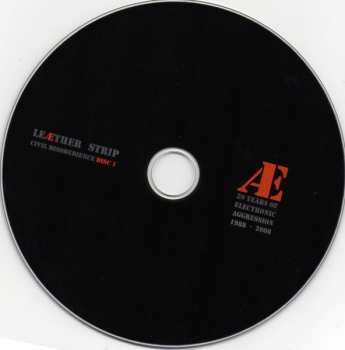 3CD/Zestaw pudełkowy Leæther Strip: Civil Disobedience LTD