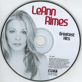 CD LeAnn Rimes: Greatest Hits