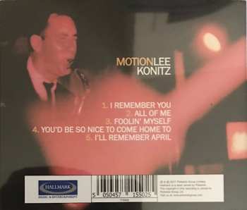 CD Lee Konitz: Motion
