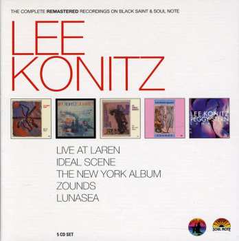 5CD/Zestaw pudełkowy Lee Konitz: The Complete Remastered Recordings On Black Saint & Soul Note