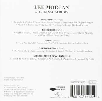 5CD/Zestaw pudełkowy Lee Morgan: 5 Original Albums