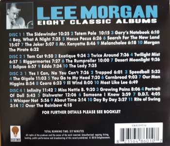 4CD/Zestaw pudełkowy Lee Morgan: Eight Classic Albums
