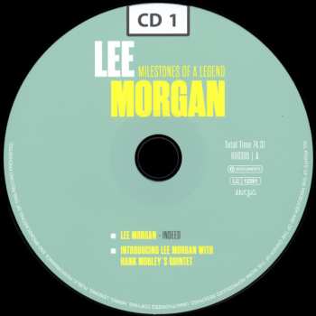 10CD/Zestaw pudełkowy Lee Morgan: Milestones Of A Legend