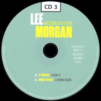 10CD/Zestaw pudełkowy Lee Morgan: Milestones Of A Legend