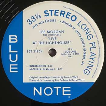 12LP/Zestaw pudełkowy Lee Morgan: The Complete Live At The Lighthouse (Hermosa Beach, California) LTD | NUM