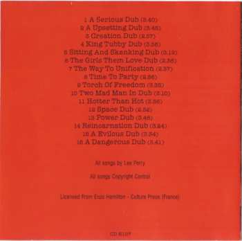 CD Lee Perry: A Serious Dub (Chill Out With The Upsetter)