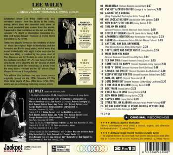 CD Lee Wiley: Night In Manhattan + Sings Vincent Youmans & Irving Berlin