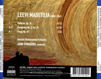 CD Helsinki Philharmonic Orchestra: Symphony No.2, Kullervo, Elegy