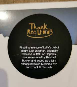 LP/SP Leïla: Like Weather