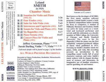 CD Leland Smith: Chamber Music