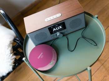 Technologia audio Lenco CD-011BU Růžová