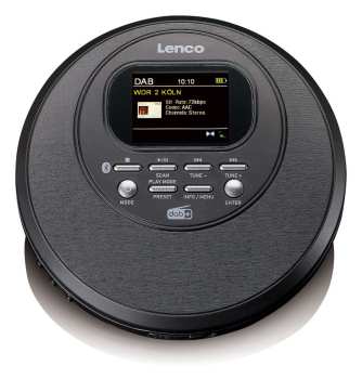 Technologia audio Lenco CD-500BK