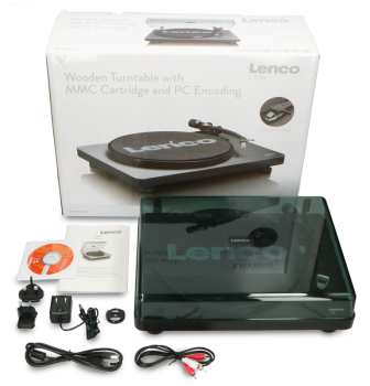 Technologia audio Lenco L-30 Černá