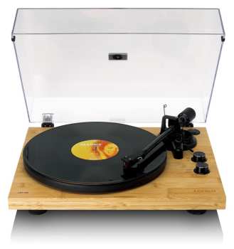 Technologia audio Lenco LBT-335BA Dřevo + Ortofon 2M Red