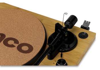 Technologia audio Lenco LBT-335BA Dřevo + Ortofon 2M Red