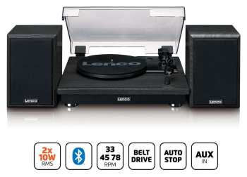 Technologia audio Lenco LS-100BK Černá