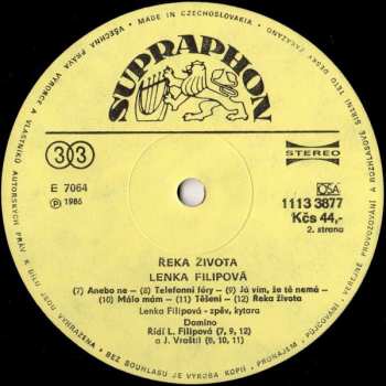LP Lenka Filipová: Řeka Života