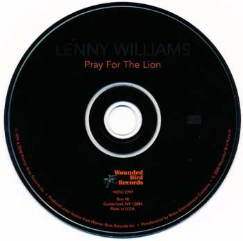 CD Lenny Williams: Pray For The Lion