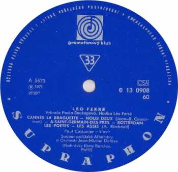 LP Léo Ferré: Léo Ferré