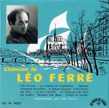 14CD/Zestaw pudełkowy Léo Ferré: La Vie Moderne 1944-1959 Intégrale
