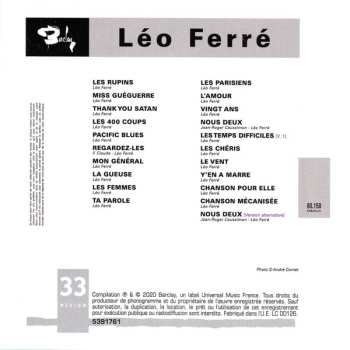 16CD/Zestaw pudełkowy Léo Ferré: L'Âge D'Or 1960-1967 Intégrale Vol. 2