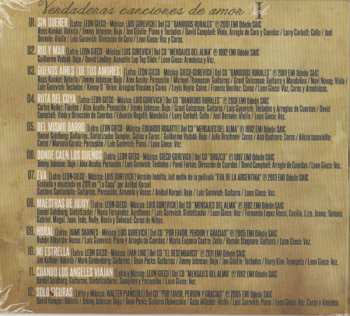 2CD León Gieco: Verdaderas Canciones De Amor