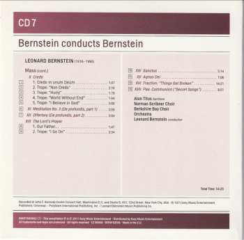 7CD/Zestaw pudełkowy Leonard Bernstein: Bernstein Conducts Bernstein: Stage Works • Symphonies • Ballets • Choral Works • Songs