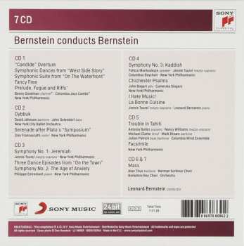 7CD/Zestaw pudełkowy Leonard Bernstein: Bernstein Conducts Bernstein: Stage Works • Symphonies • Ballets • Choral Works • Songs