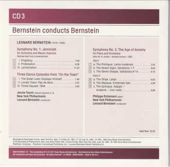 7CD/Zestaw pudełkowy Leonard Bernstein: Bernstein Conducts Bernstein: Stage Works • Symphonies • Ballets • Choral Works • Songs