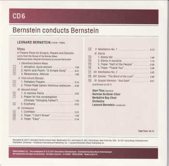 7CD/Zestaw pudełkowy Leonard Bernstein: Bernstein Conducts Bernstein: Stage Works • Symphonies • Ballets • Choral Works • Songs