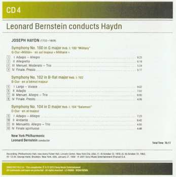 5CD Leonard Bernstein: Leonard Bernstein Conducts Haydn • The London Symphonies (Nos. 93–104)
