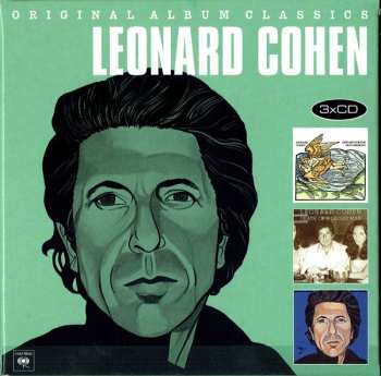 3CD/Zestaw pudełkowy Leonard Cohen: Original Album Classics