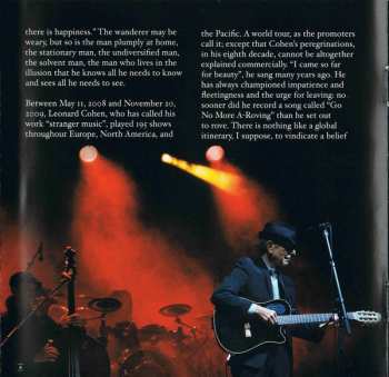 CD/DVD Leonard Cohen: Songs From The Road