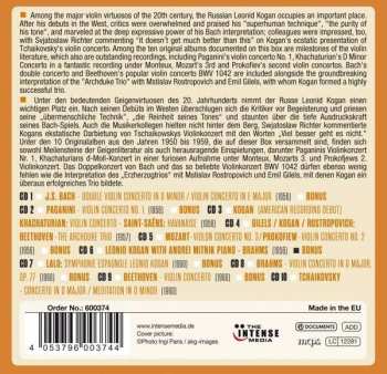 10CD/Zestaw pudełkowy Leonid Kogan: Milestones Of A Legend
