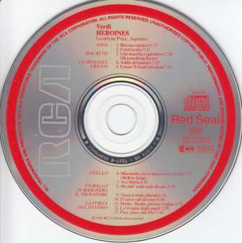 CD Leontyne Price: Verdi Heroines