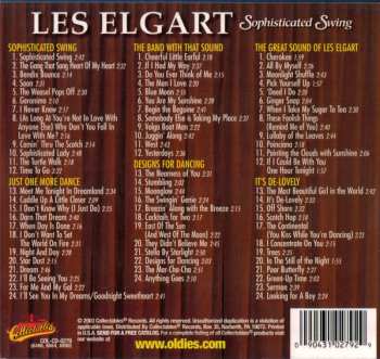 3CD/Zestaw pudełkowy Les Elgart: Sophisticated Swing
