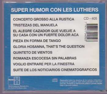 CD Les Luthiers: Super Humor Con Les Luthiers