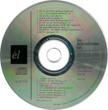 CD The Monochrome Set: Westminster Affair (Bande Originale Du Film)