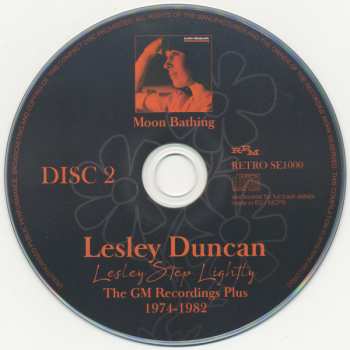 3CD Lesley Duncan: Lesley Step Lightly: The GM Recordings Plus 1974-1982