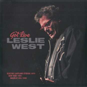 4CD/Zestaw pudełkowy Leslie West: Got Live