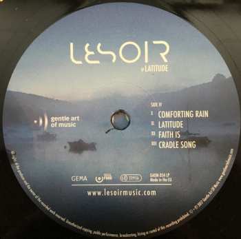 2LP Lesoir: IV Latitude