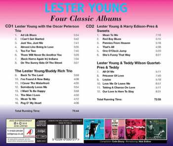 2CD Lester Young: Four Classic Albums
