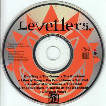 CD The Levellers: Levelling The Land