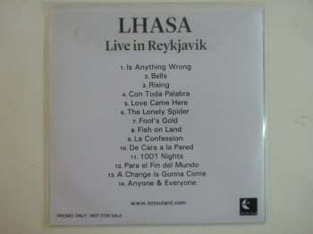 CD Lhasa De Sela: Live In Reykjavik