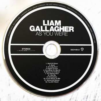 CD Liam Gallagher: As You Were