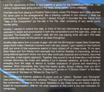 CD Tom Rainey: Romance Among The Fishes