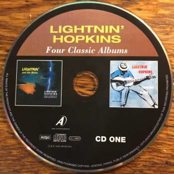 2CD Lightnin' Hopkins: Four Classic Albums