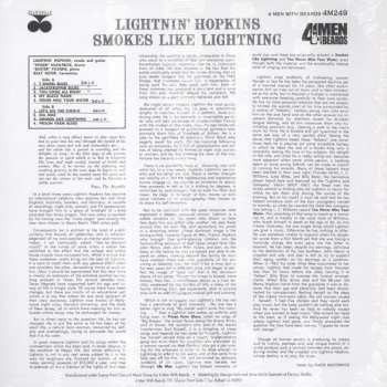 LP Lightnin' Hopkins: Smokes Like Lightning