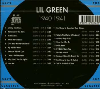 CD Lil Green: The Chronological Lil Green 1940-1941